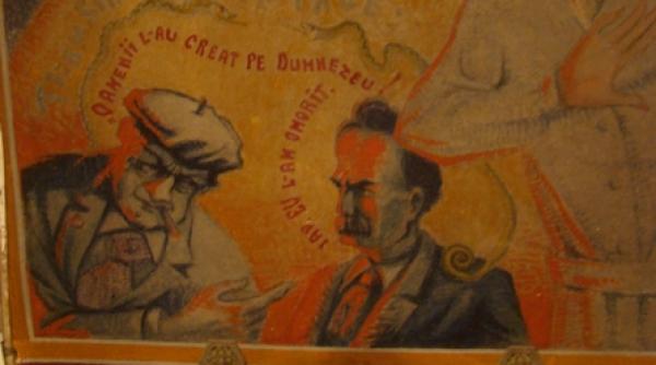 pictura profetica din biserica draganescu