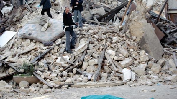 seism violent in italia