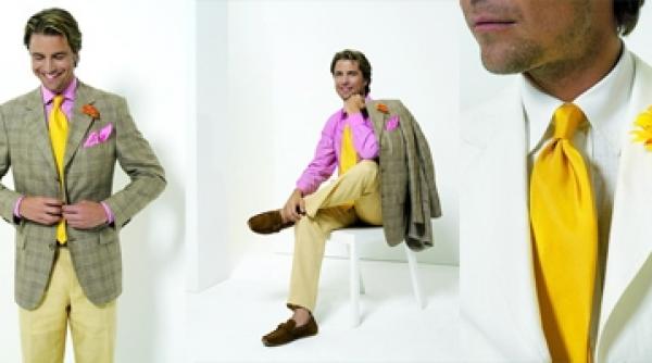 floare de soare la butoniera