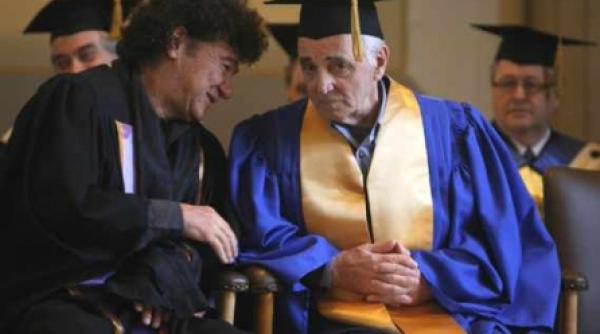 charles aznavour doctor honoris causa