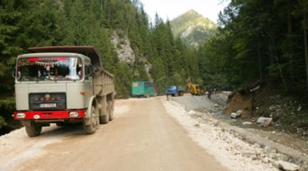 lucrari de zor cu spor la drumul lui basescu