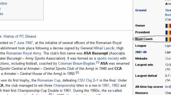 wikipedia confirma gigi becali este antrenorul stelei bucuresti