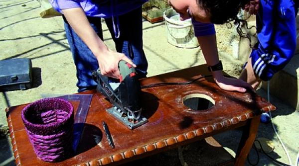 suport pentru ghivecele cu flori