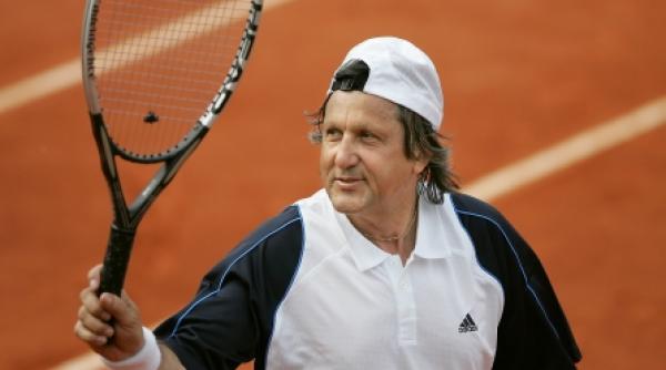 ilie nastase din nou pe zgura de la roland garros