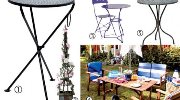 spatiu de relaxare in gradina sau pe terasa