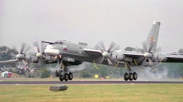 bombardiere strategice ruse interceptate deasupra arcticii