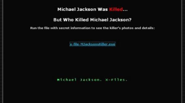 moartea lui michael jackson subiect de spam