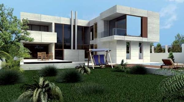 locuinta unifamiliala cu garaj integrat la parter