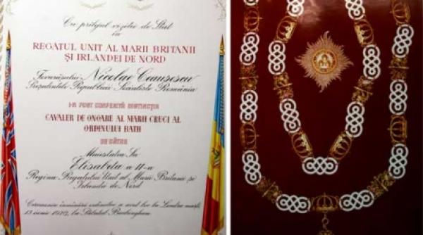 membru de onoare al ordinului britanic bath
