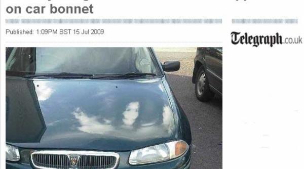 ce cauta michael jackson pe capota masinii mele