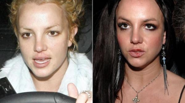 vedete cu si fara make up foto si video