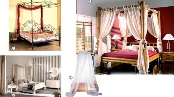 pentru romantici baldachinul este un accesoriu de vis