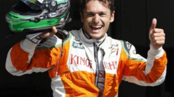 formula 1 marele premiu al belgiei fisichella uimeste start din polle position