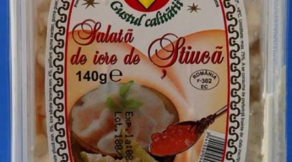 salata de icre cu sase aditivi