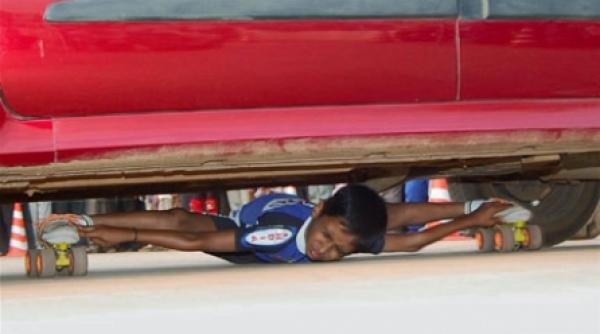 limbo skating la numai noua ani