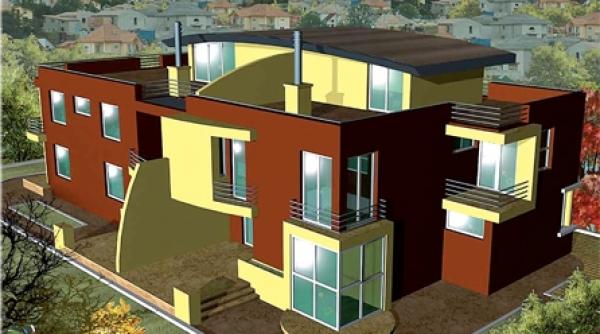 ansamblu de doua locuinte unifamiliale cuplate