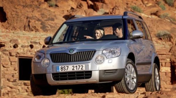skoda yeti impresionanta in off road