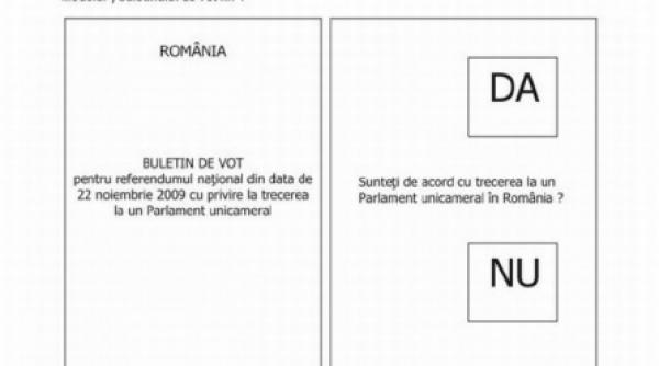 vom vota de trei ori modelele buletinelor de vot publicate in monitorul oficial