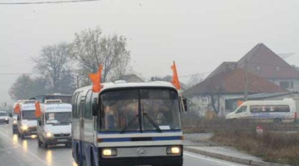 actiunea autobuzul pentru presedinte