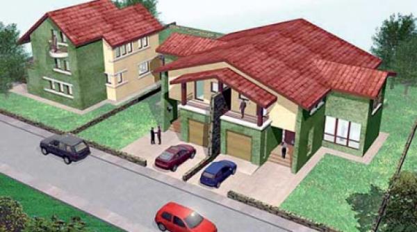 ansamblu rezidential de trei locuinte