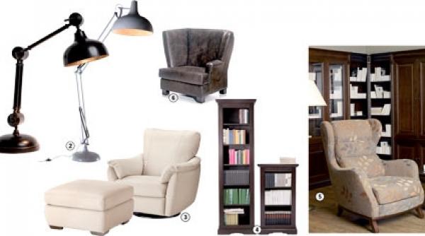 mobilier si accesorii pentru biblioteca