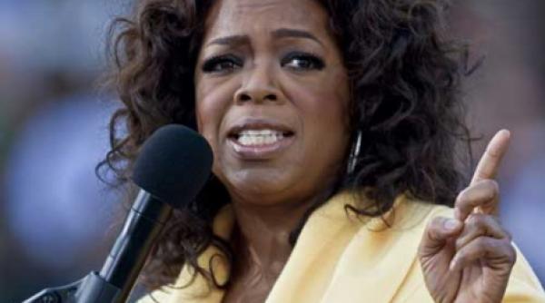oprah isi intrerupe emisiunea