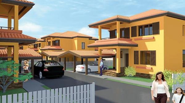locuinta unifamiliala amplasata intr un cartier rezidential nou