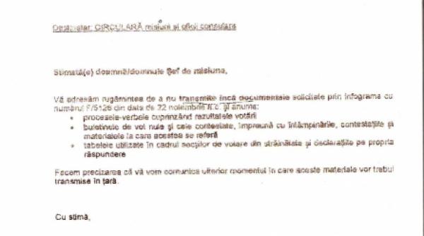 sechestru pe voturile diasporei