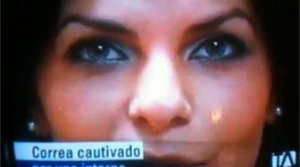 presedintele ecuadorului si a tras palme fermecat de ochii unei romance