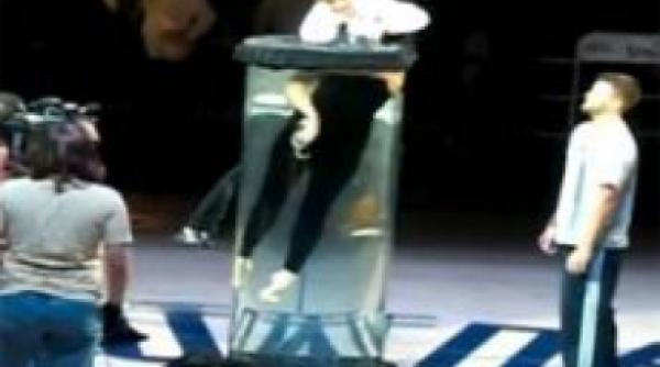 video circ sau drama finalul unui numar de iluzionism