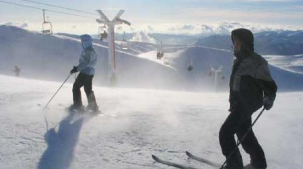 viscolul spaima schiorilor