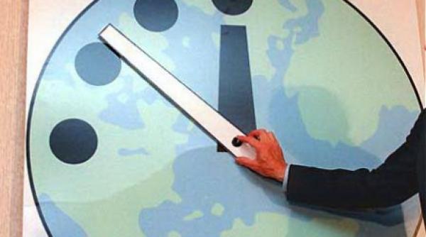 ceasul apocalipsei a fost dat cu un minut in urma