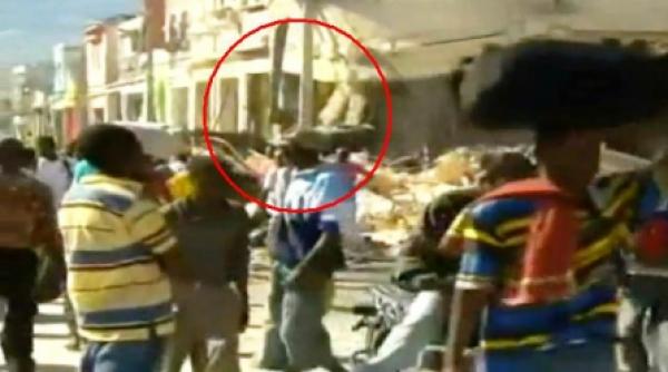 jaf si teroare pe strazile din haiti