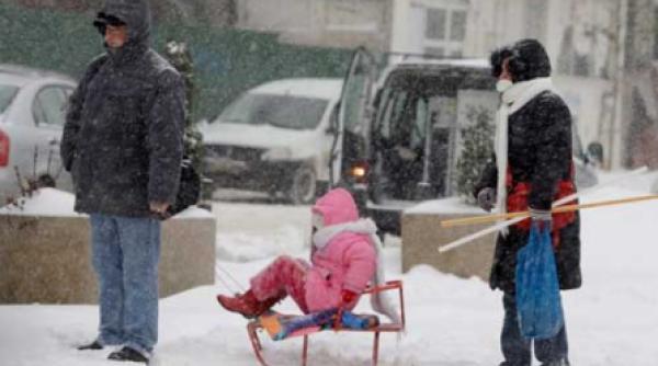 dupa ger vine ninsoare