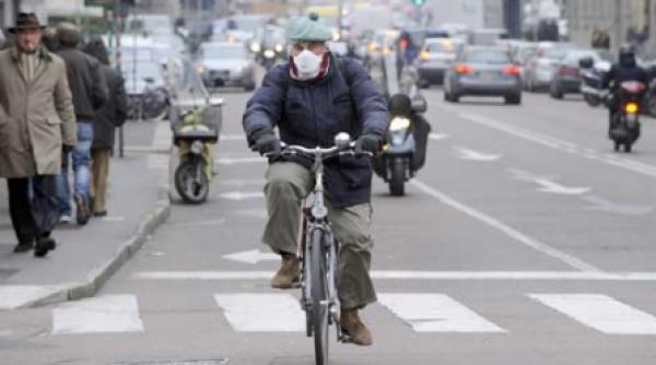 alerta smog trafic inchis la milano din cauza poluarii