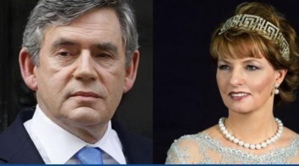 lenjeria principesei margareta a romaniei in baia premierului gordon brown