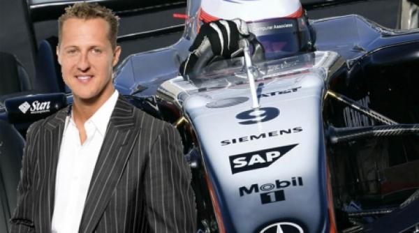 michael schumacher incepe sa ruleze la volanul mercedes