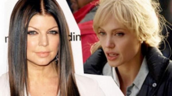 fergie are cel mai dorit corp iar angelina jolie cele mai frumoase buze