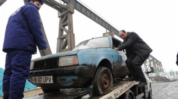 trei rable pe o masina noua