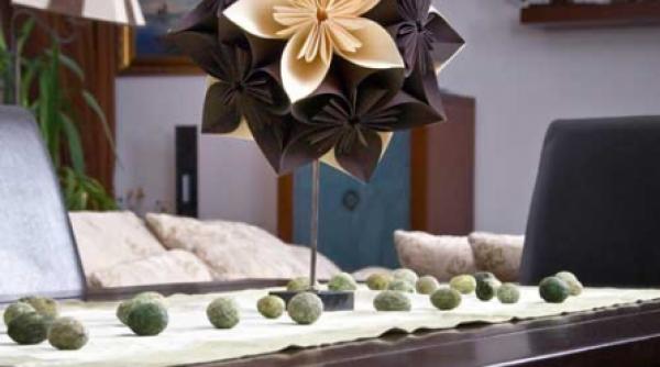 kusudama arta florilor care nu se ofilesc