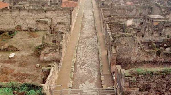 o vizita in orasul pompei