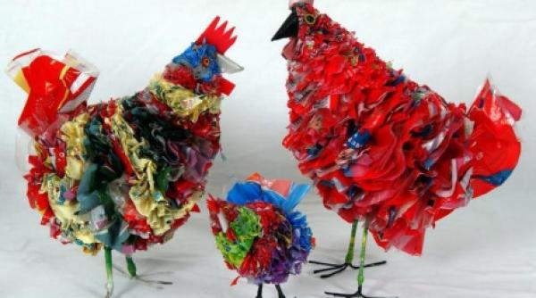 arta moderna din gunoi