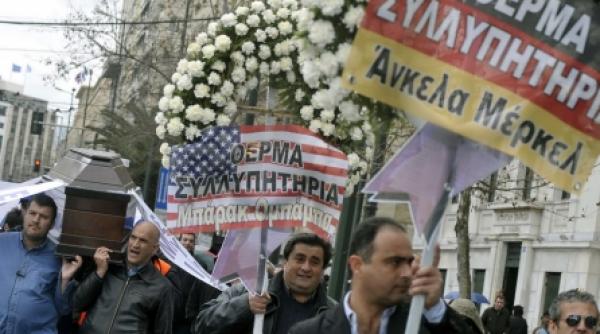 grecia paralizata din nou de o greva generala