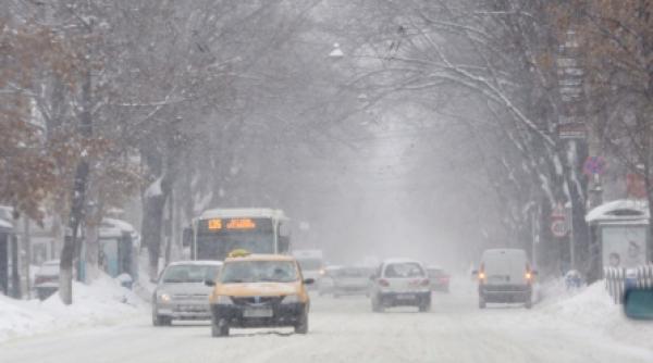 sudul tarii din nou sub zapada