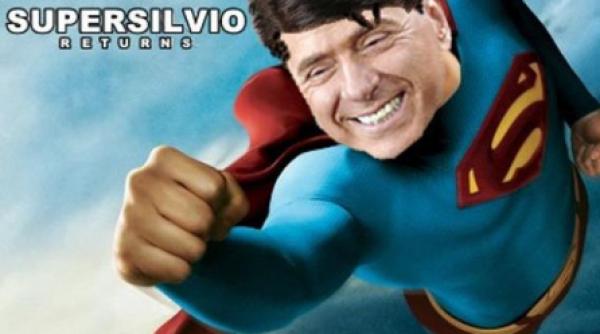 berlusconi superman isi dedica o carte elogioasa si este comparat cu ceausescu