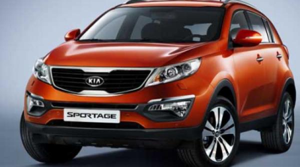 kia sportage crossover schimbat la fata