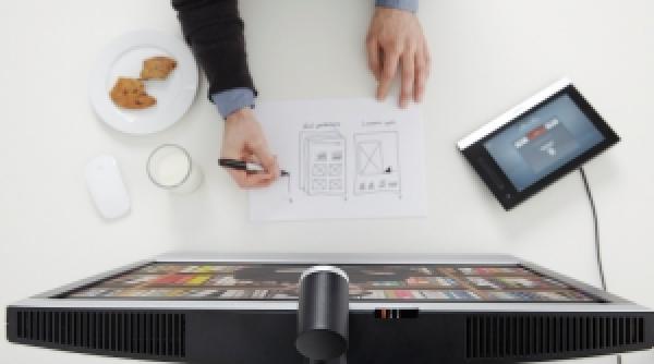 experiente tactile pentru teleprezenta tandberg