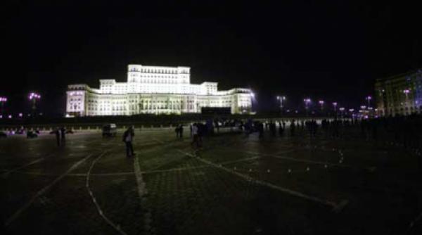 palatul parlamentului da tonul stingerii luminilor