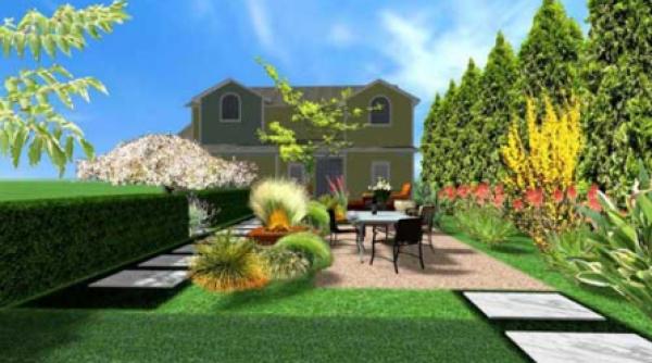 solutii pentru o gradina de 70 mp in oras cu multiple restrictii de amenajare