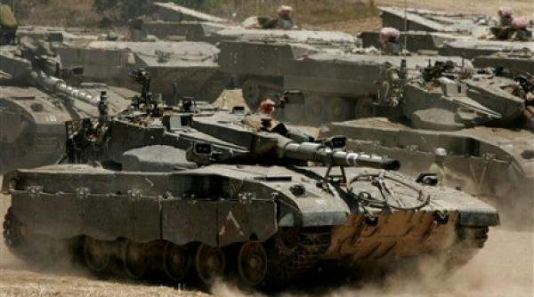 tancuri israeliene au intrat in fasia gaza